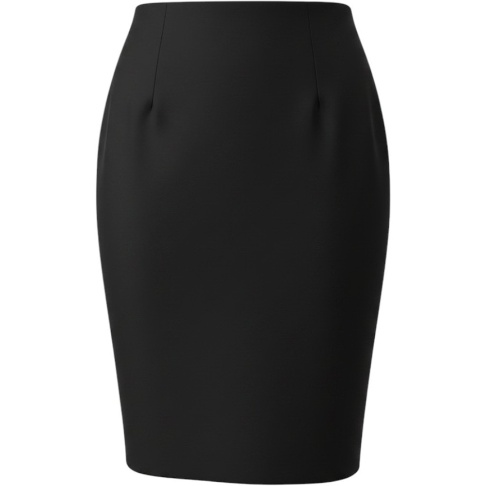 Peter Nygard Collection Pencil Skirt Womens 12P Navy Blue Career, lined